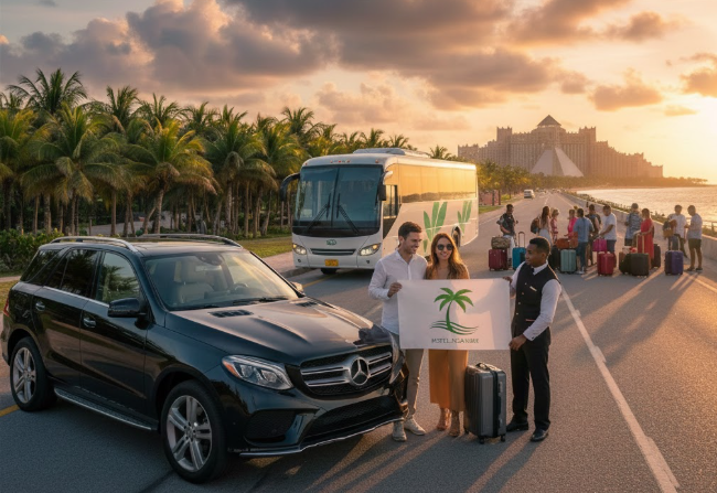 Transporte privado hacia Hotel Xcaret