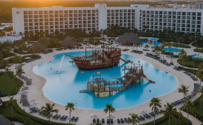 Hoteles con parque acuatico Riviera